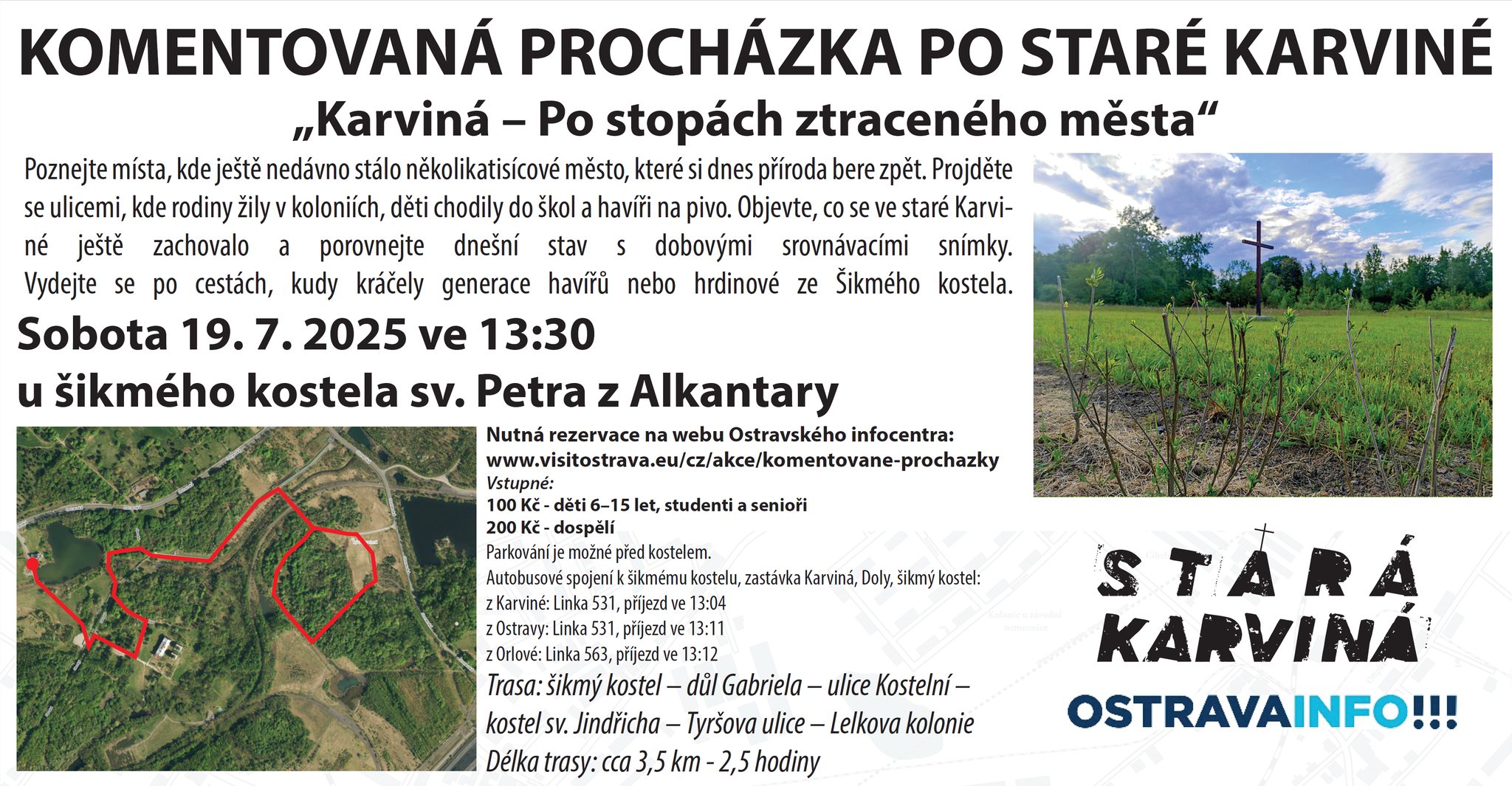 Komentované procházky po staré Karviné